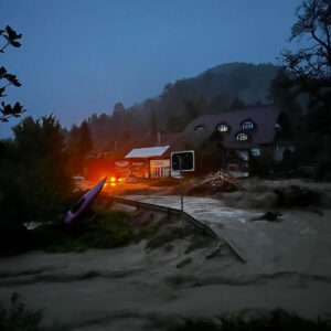 Flutkatastrophe-Slowenien-Savinja-starke-Ueberschwemmungen