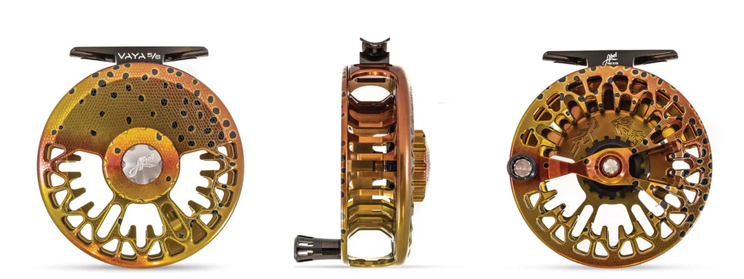 Abel Vaya Fly Reel with Native Cutthroat Trout Finish Flyfishing Reel